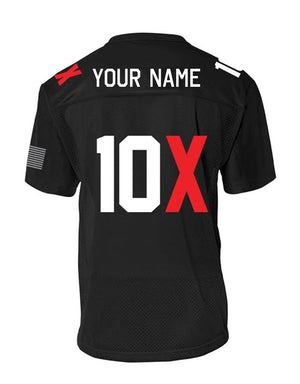 Team 10X Football Jersey (Personalized)