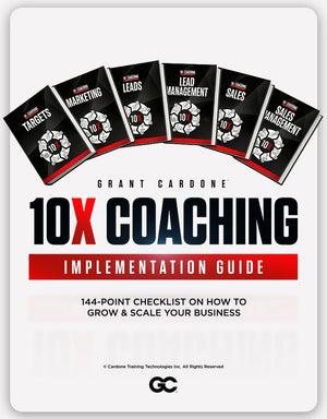 10X Coaching Implementation Guide for business growth, lead generation systems, sales process optimization, and scalable business operations