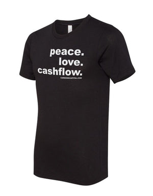 Peace. Love. Cashflow. T-Shirt