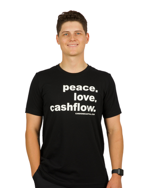 Peace. Love. Cashflow. T-Shirt