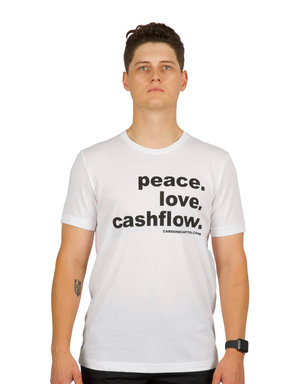 Peace. Love. Cashflow. T-Shirt