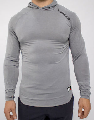 10X Elite Long Sleeve Hooded Top