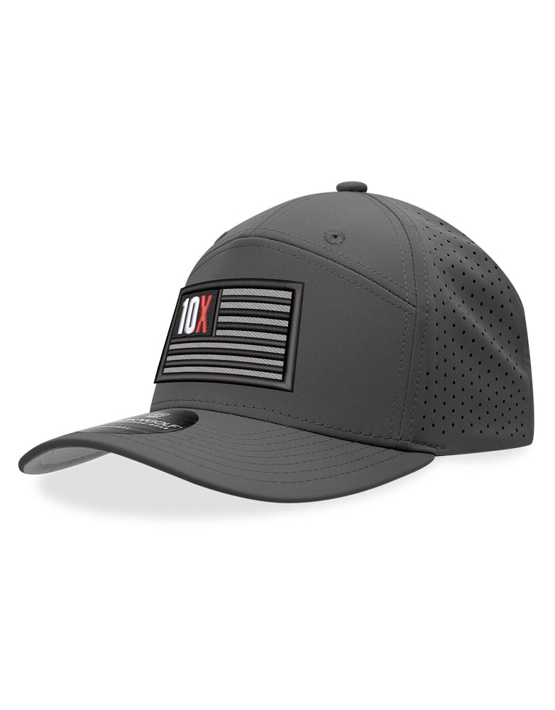 10X Flag Perforated Golf Cap