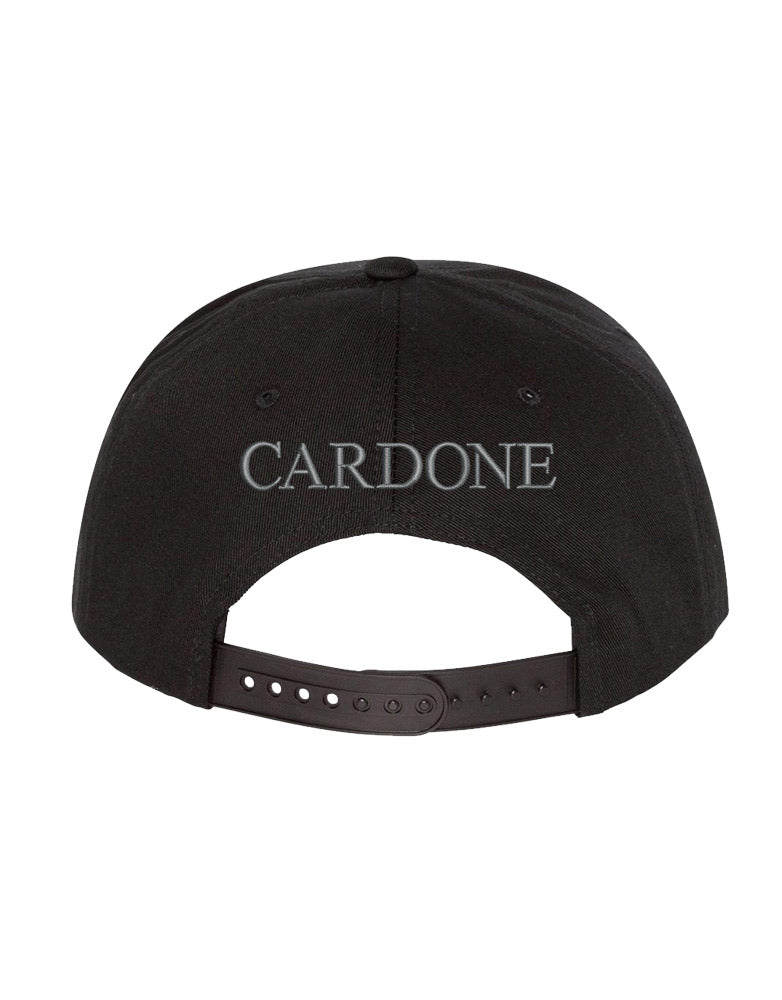 10X America Hat - Snapback Hat Black with Grey Lettering