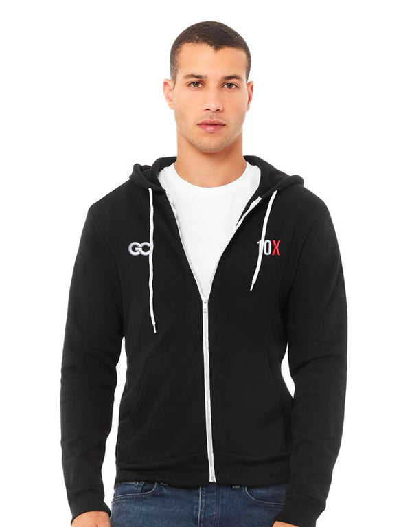 千葉雄喜 チーム友達 着用SPANDEX LOGO ZIP HOODIE Hoodie Full Zip - Shaka – FunSquadMerch