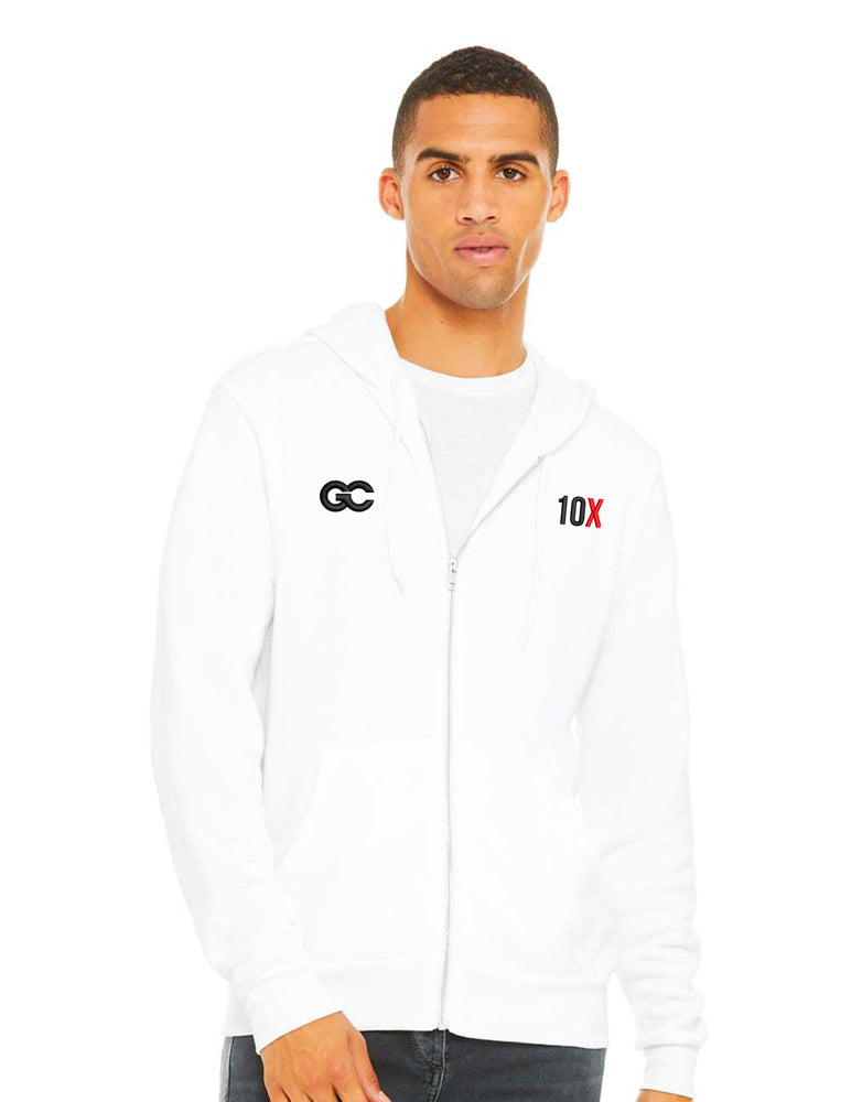 Grant Cardone 10X Fleece Full-Zip Hoodie - Grant Cardone Training