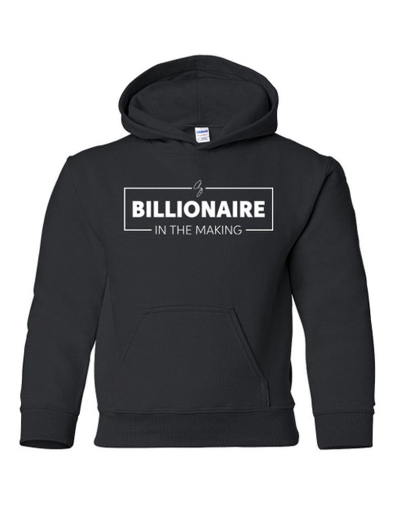 Billionaire in the Making - Youth Hooded Sweatshirt