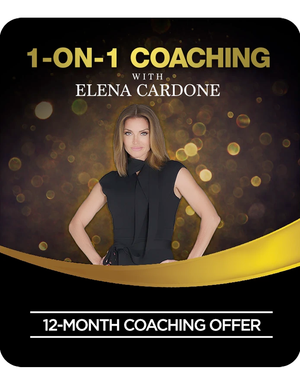1-on-1 Coaching with Elena Cardone (12 Months)