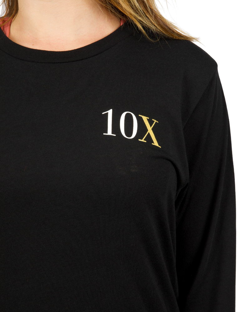 10X Ladies Long Sleeve T-shirt
