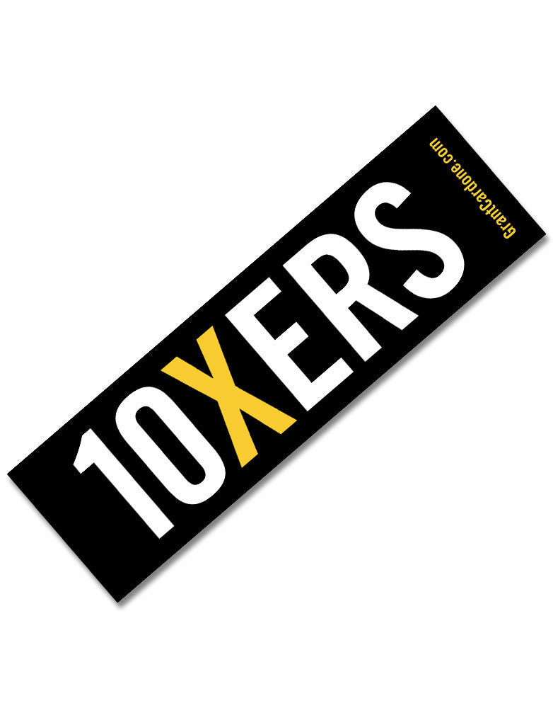 10XERS Motivational Sticker