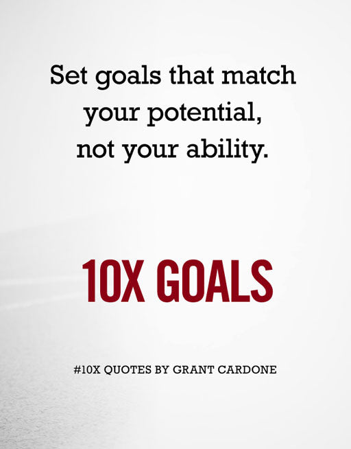 Ten Ruby Goals 10X Goals Wallpaper Image - Grant Cardone Training Technologies