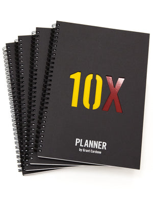 10X Daily Planner 4-Pack: The Entrepreneur's Journal