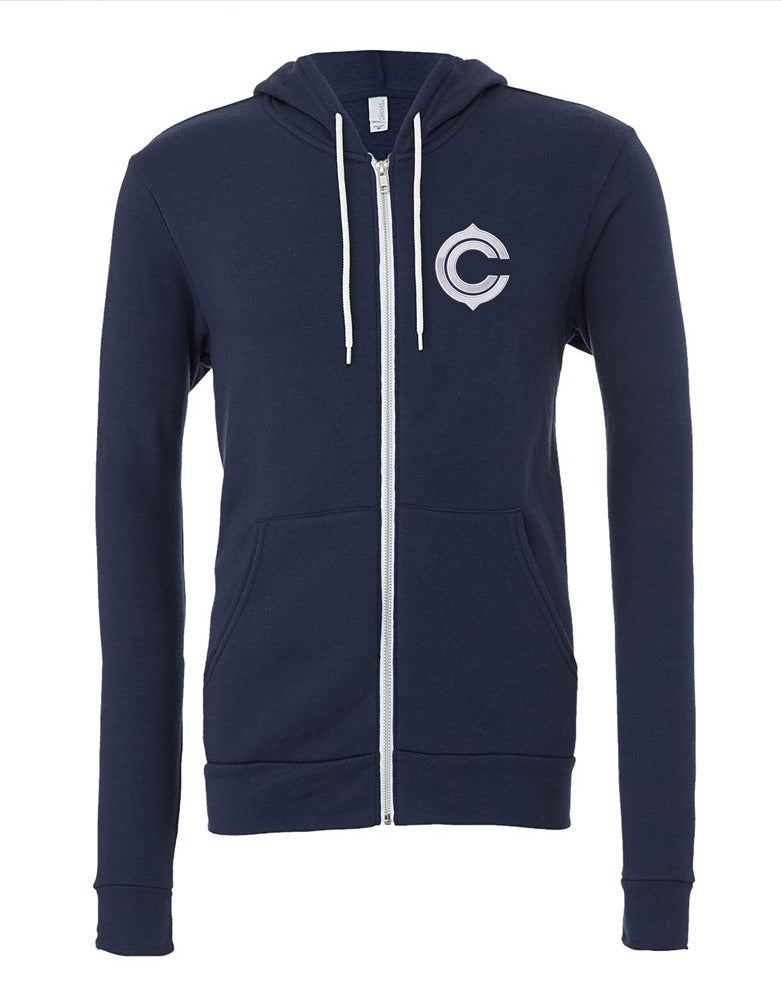 Blue jays store zip up hoodie