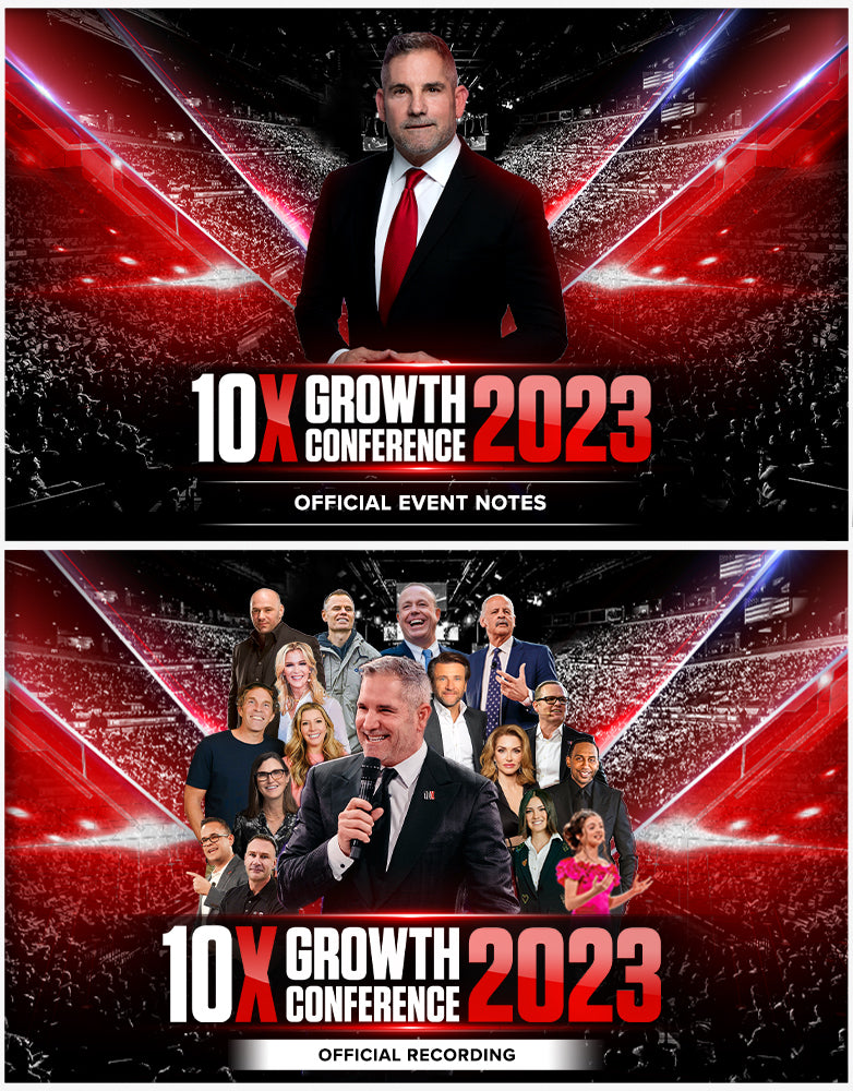 10X Growth Conference 2023 Official Recording + Official Event Notes  (Digital)