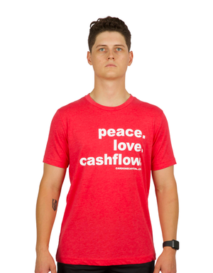 Peace. Love. Cashflow. T-Shirt