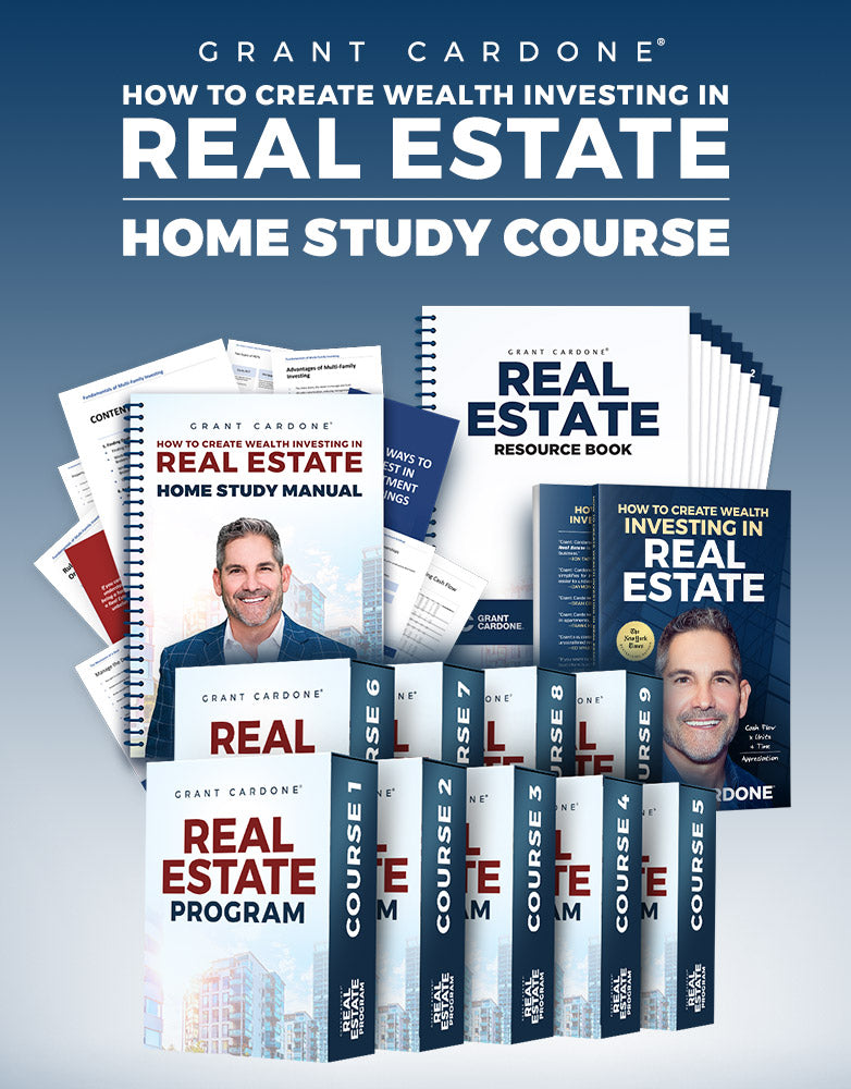 How to Create Wealth Investing in Real Estate Home Study Course - Grant  Cardone Training Technologies