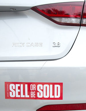 Sell or Be Sold Motivational Sticker