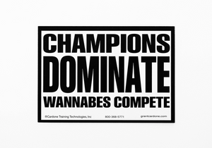 Champions Dominate Postcards [10 Pack]