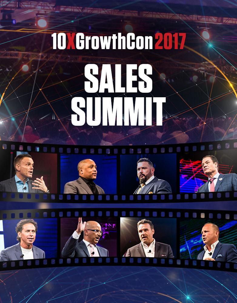 Sales Summit - 10X Growth Conference 2017